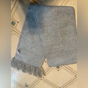 Gray Alpaca Camargo Scarf